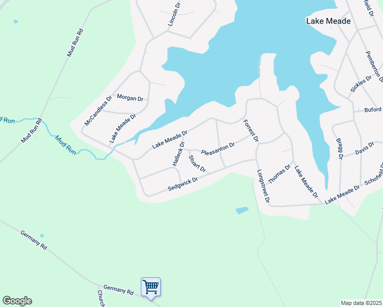 map of restaurants, bars, coffee shops, grocery stores, and more near 13 Stuart Drive in East Berlin