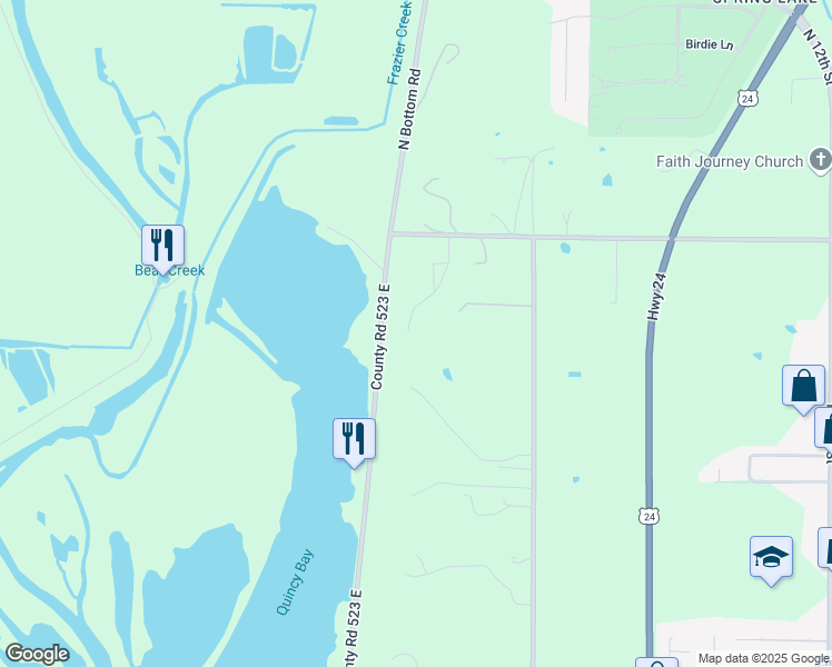 map of restaurants, bars, coffee shops, grocery stores, and more near 226 Musholt Strasse Lane in Quincy