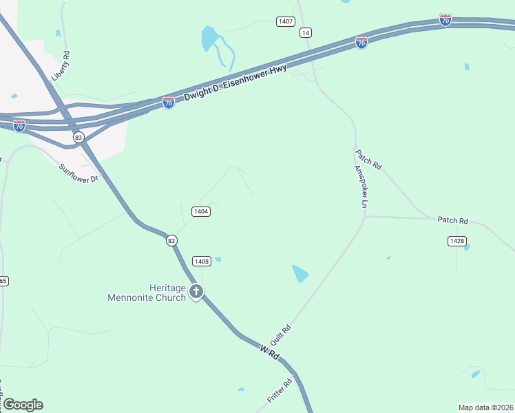 map of restaurants, bars, coffee shops, grocery stores, and more near 60136 Cardinal Drive in New Concord