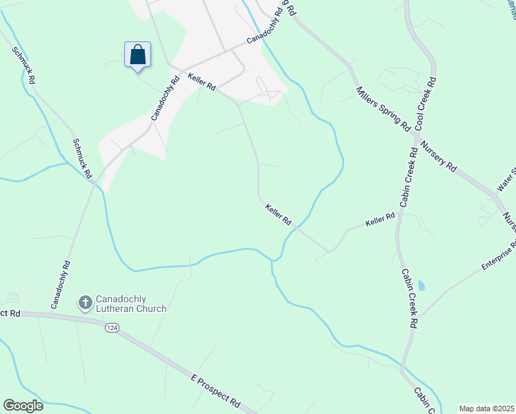 map of restaurants, bars, coffee shops, grocery stores, and more near 1038 Keller Road in York