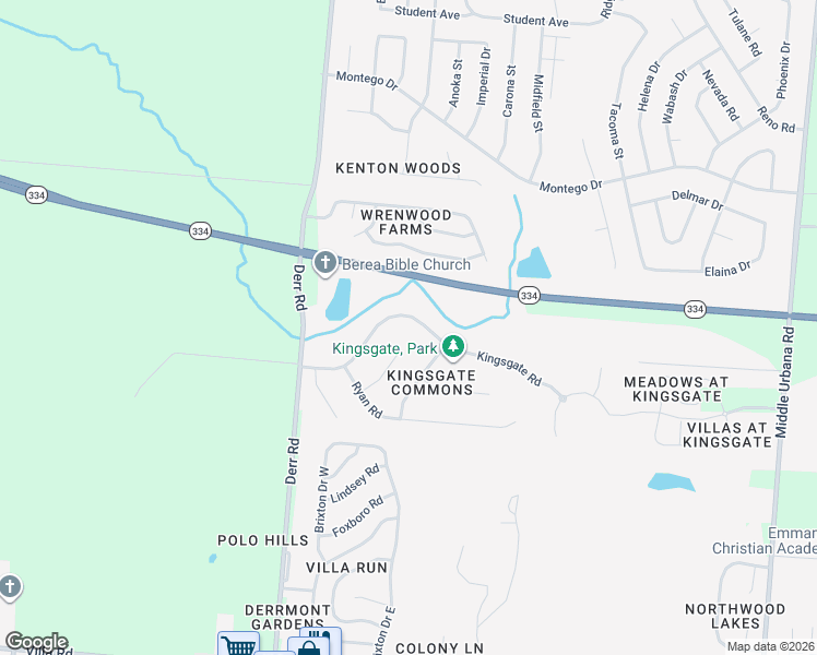 map of restaurants, bars, coffee shops, grocery stores, and more near 3140 Meyer Ct in Springfield