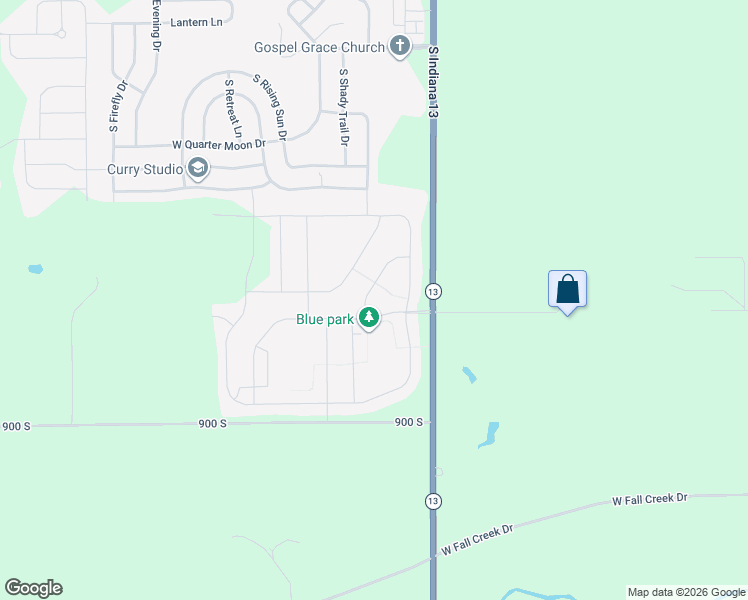 map of restaurants, bars, coffee shops, grocery stores, and more near 9218 Springbrook Drive in Pendleton