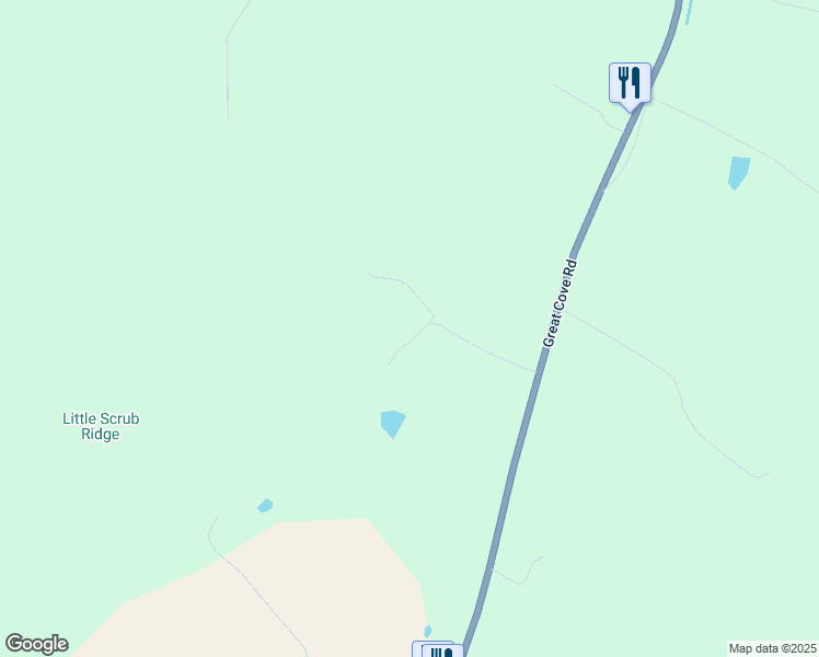 map of restaurants, bars, coffee shops, grocery stores, and more near 398 Walt Drive in McConnellsburg