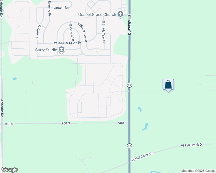 map of restaurants, bars, coffee shops, grocery stores, and more near 800 South in Pendleton