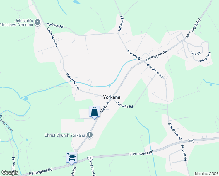 map of restaurants, bars, coffee shops, grocery stores, and more near in Yorkana
