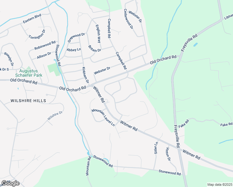 map of restaurants, bars, coffee shops, grocery stores, and more near 4230 Peach Orchard Hollow in York