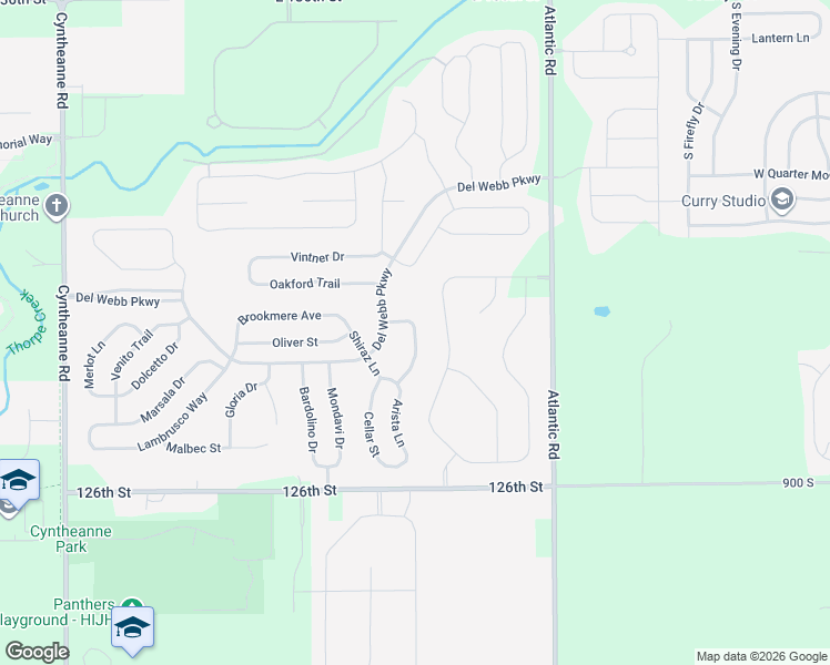 map of restaurants, bars, coffee shops, grocery stores, and more near 12991 Burgandy Street in Fishers