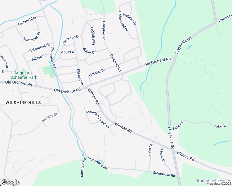 map of restaurants, bars, coffee shops, grocery stores, and more near 4230 Peach Orchard Hollow in York