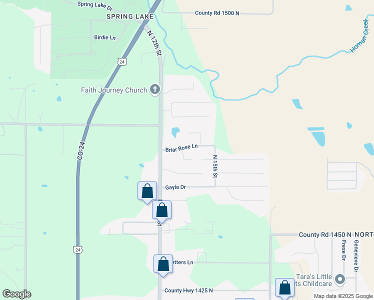 map of restaurants, bars, coffee shops, grocery stores, and more near 1328 Briar Rose Lane in Quincy