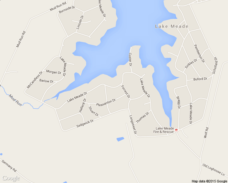 map of restaurants, bars, coffee shops, grocery stores, and more near 391 Lake Meade Drive in East Berlin