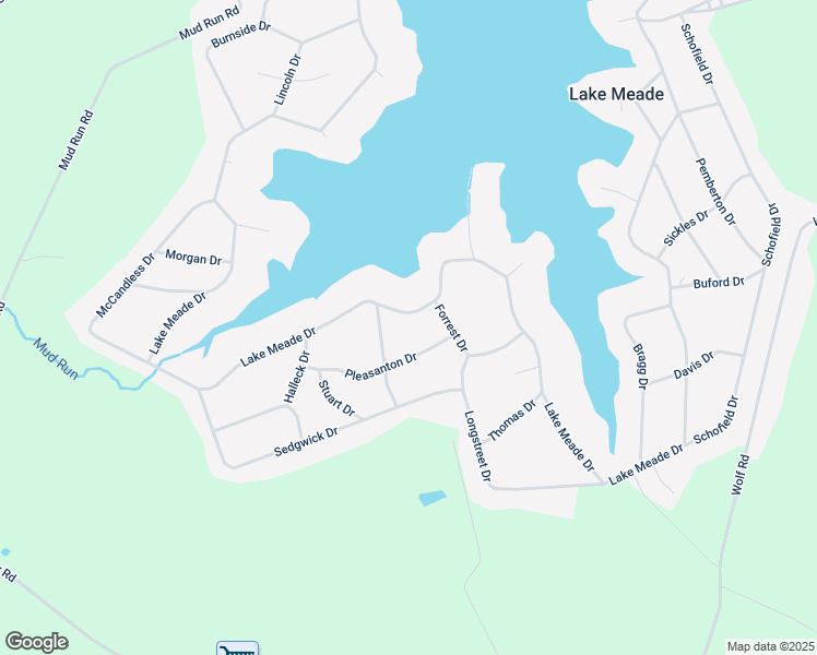 map of restaurants, bars, coffee shops, grocery stores, and more near 391 Lake Meade Drive in East Berlin