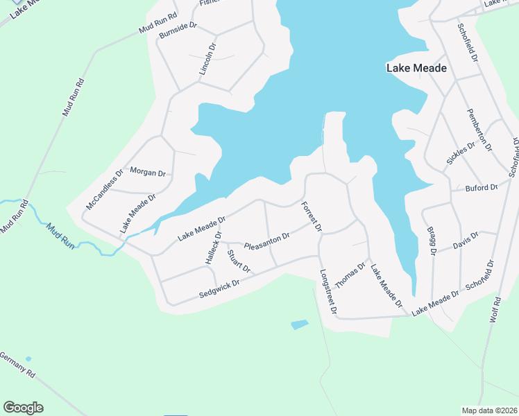 map of restaurants, bars, coffee shops, grocery stores, and more near 379 Lake Meade Drive in East Berlin