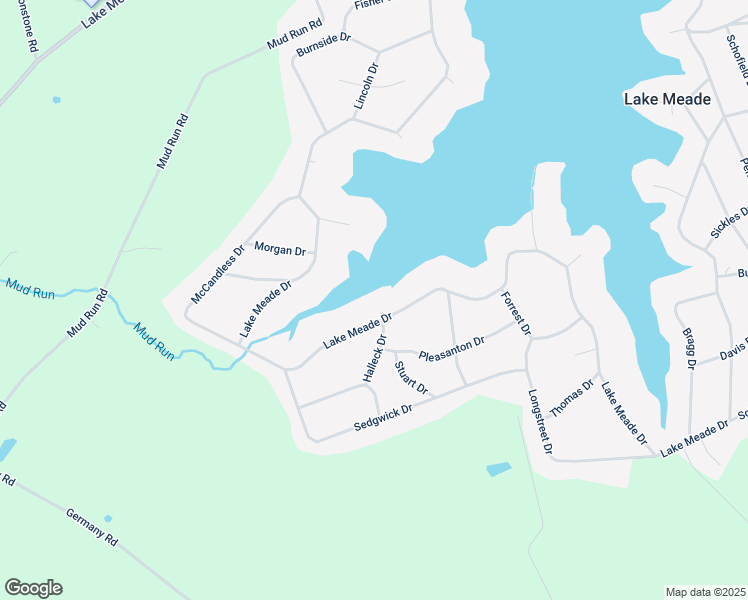 map of restaurants, bars, coffee shops, grocery stores, and more near 356 Lake Meade Drive in East Berlin