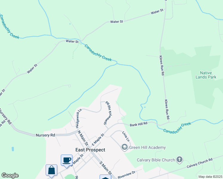 map of restaurants, bars, coffee shops, grocery stores, and more near 315 Hedgewick Lane in Wrightsville