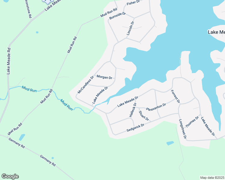 map of restaurants, bars, coffee shops, grocery stores, and more near 274 Lake Meade Drive in East Berlin