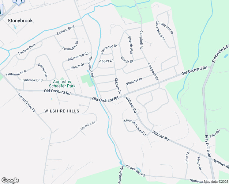 map of restaurants, bars, coffee shops, grocery stores, and more near 4160 Woodlyn Terrace in York