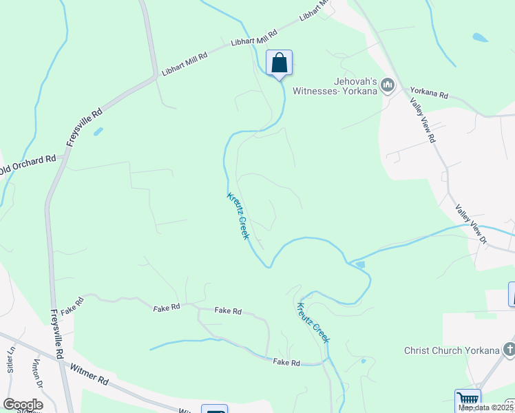 map of restaurants, bars, coffee shops, grocery stores, and more near 955 Owl Valley Road in Yorkana