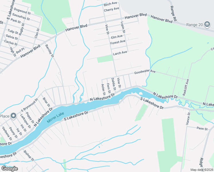 map of restaurants, bars, coffee shops, grocery stores, and more near 45 Fern Street in Browns Mills