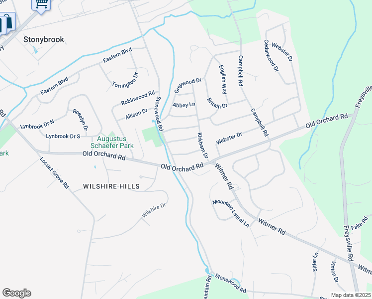 map of restaurants, bars, coffee shops, grocery stores, and more near 4137 Trowbridge Road in York