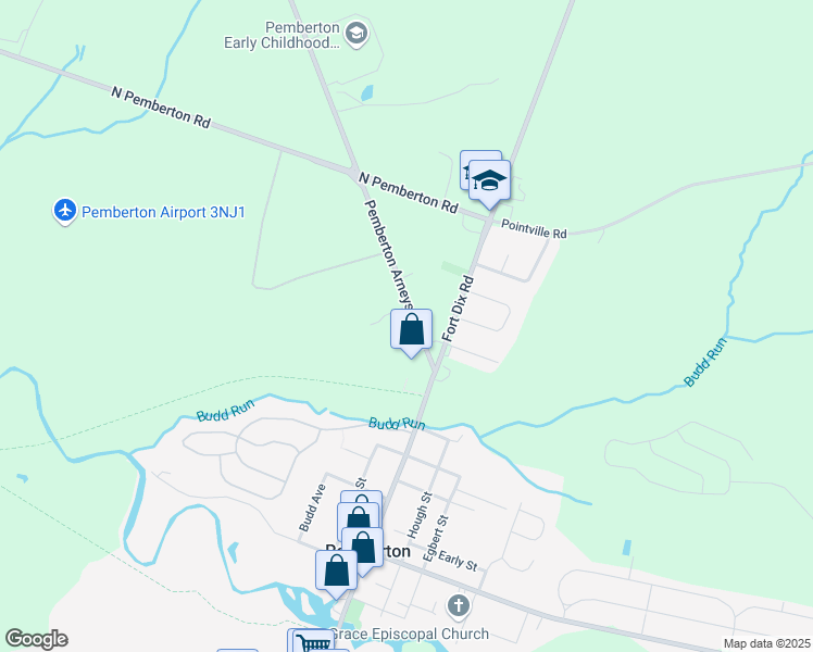 map of restaurants, bars, coffee shops, grocery stores, and more near 11 Arneys Mount Road in Pemberton