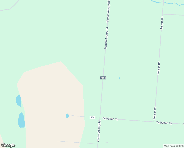 map of restaurants, bars, coffee shops, grocery stores, and more near 4415 Vernon-Asbury Road in South Vienna