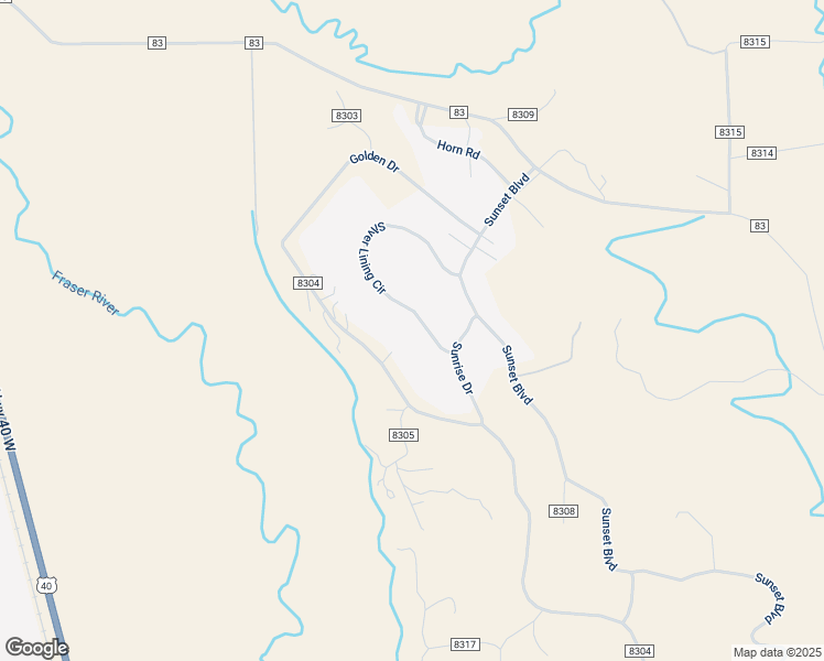 map of restaurants, bars, coffee shops, grocery stores, and more near 81 County Road in Granby
