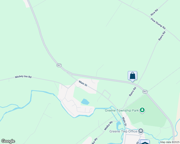 map of restaurants, bars, coffee shops, grocery stores, and more near 711 Tristan Trail in Chambersburg