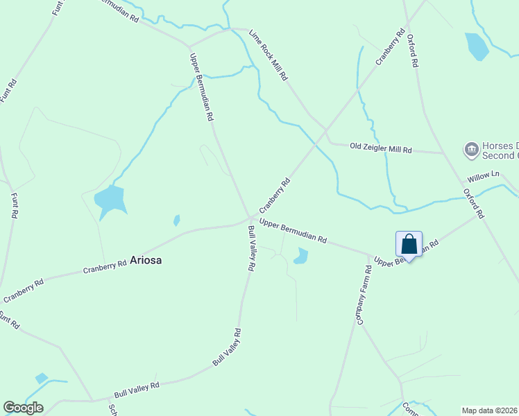 map of restaurants, bars, coffee shops, grocery stores, and more near 875 Cranberry Road in Aspers