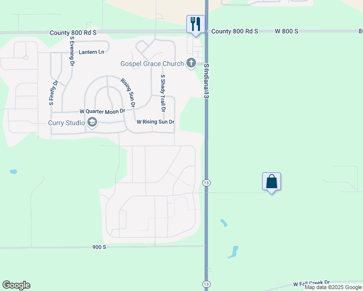 map of restaurants, bars, coffee shops, grocery stores, and more near 8704 Kellner Street in Pendleton