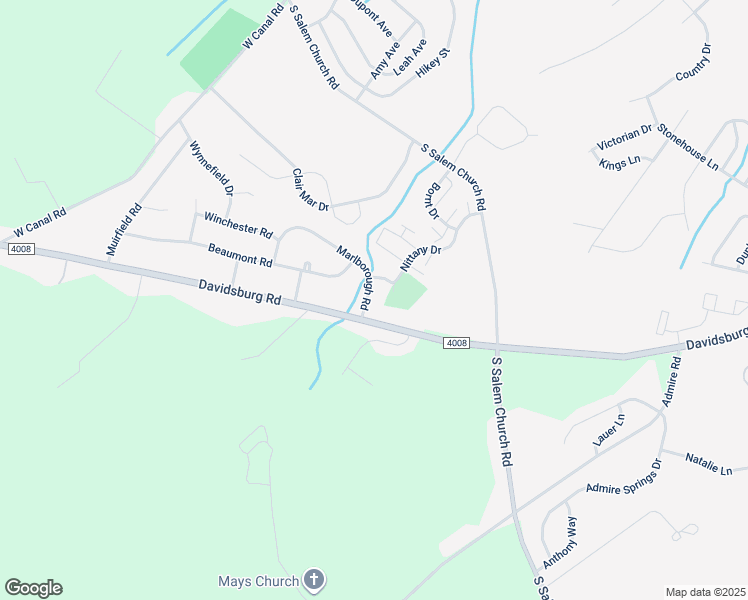 map of restaurants, bars, coffee shops, grocery stores, and more near 3004 Marlborough Road in Dover