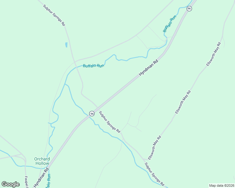 map of restaurants, bars, coffee shops, grocery stores, and more near 10325-10437 Hyndman Road in Manns Choice