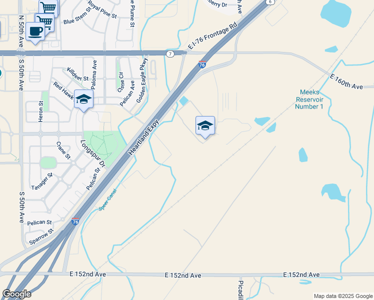 map of restaurants, bars, coffee shops, grocery stores, and more near 200 Bromley Business Parkway in Brighton