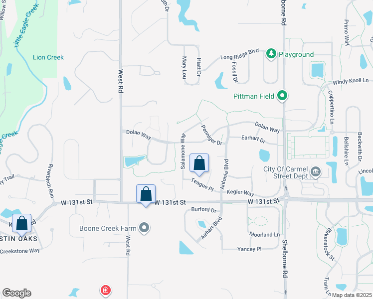map of restaurants, bars, coffee shops, grocery stores, and more near 13360 Salamone Way in Westfield