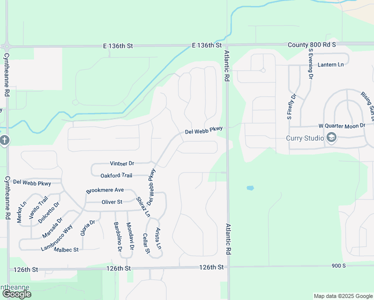 map of restaurants, bars, coffee shops, grocery stores, and more near 16563 Grappa Trail in Fishers