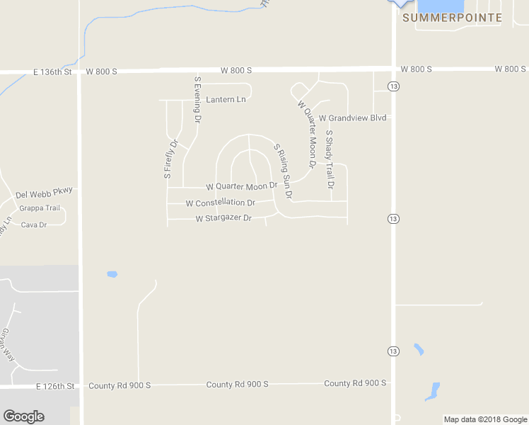 map of restaurants, bars, coffee shops, grocery stores, and more near 9398 West Stargazer Drive in Pendleton