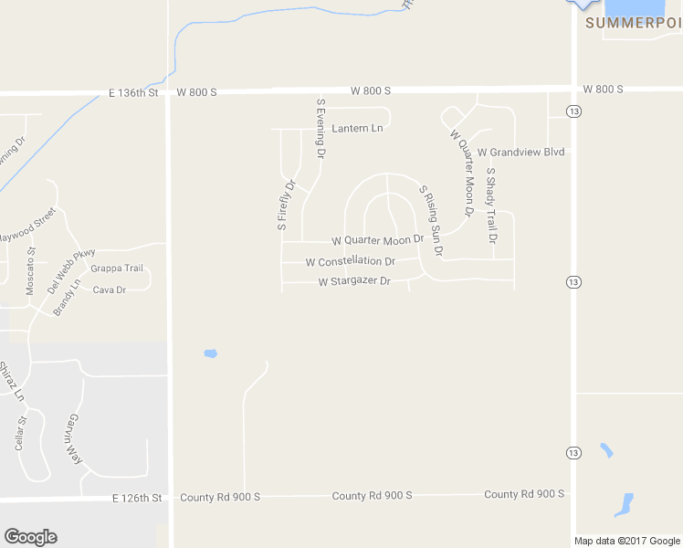 map of restaurants, bars, coffee shops, grocery stores, and more near 9540 West Stargazer Drive in Pendleton