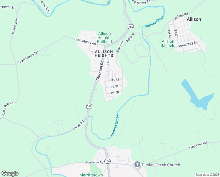 map of restaurants, bars, coffee shops, grocery stores, and more near 313 4th Street in Allison