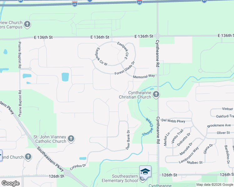map of restaurants, bars, coffee shops, grocery stores, and more near 13182 Gilmour Drive in Fishers
