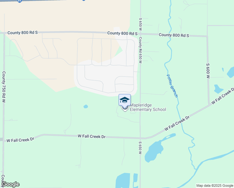 map of restaurants, bars, coffee shops, grocery stores, and more near 6677 Aster Drive in Pendleton