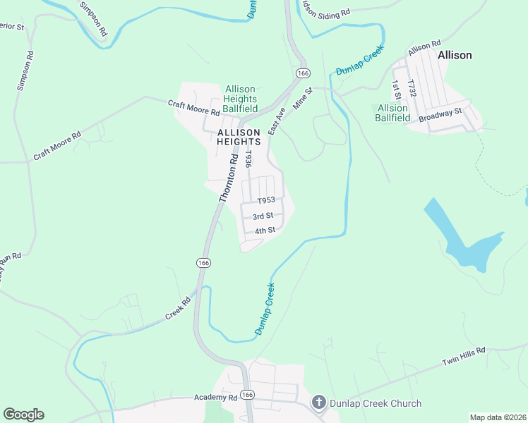 map of restaurants, bars, coffee shops, grocery stores, and more near 313 4th Street in Allison