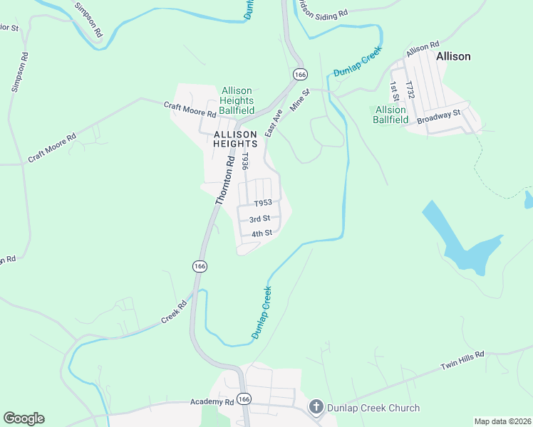 map of restaurants, bars, coffee shops, grocery stores, and more near 313 4th Street in Allison