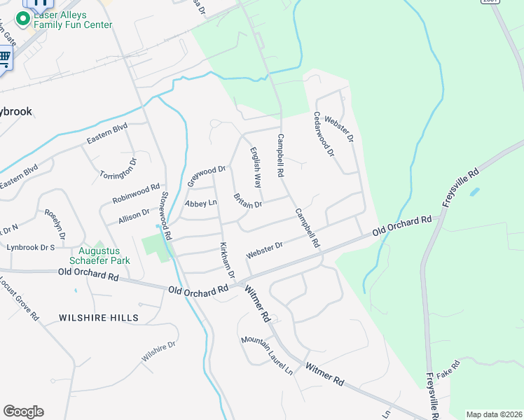 map of restaurants, bars, coffee shops, grocery stores, and more near 4293 English Way in York