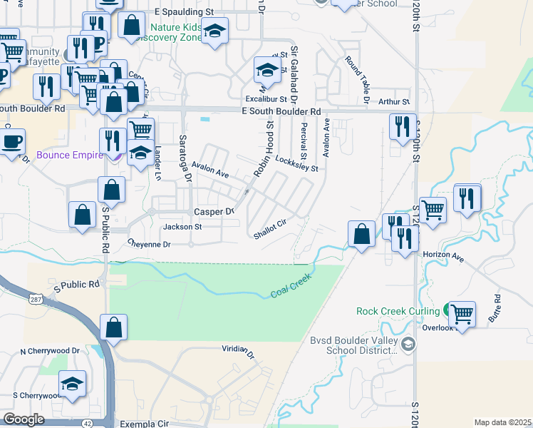map of restaurants, bars, coffee shops, grocery stores, and more near 1720 Lyonesse Street in Lafayette