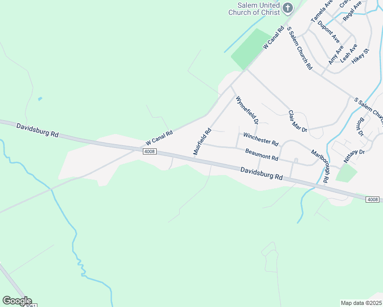 map of restaurants, bars, coffee shops, grocery stores, and more near 4471 Davidsburg Road in Dover