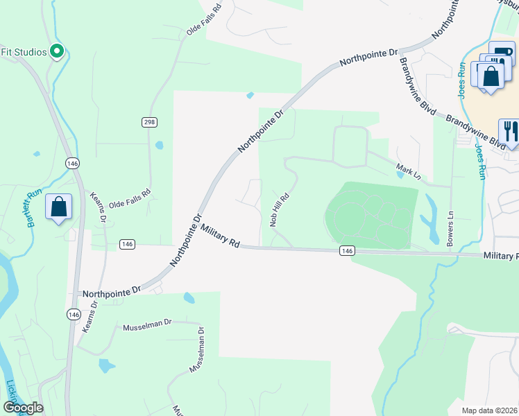 map of restaurants, bars, coffee shops, grocery stores, and more near 3398 Sandhurst Drive in Zanesville