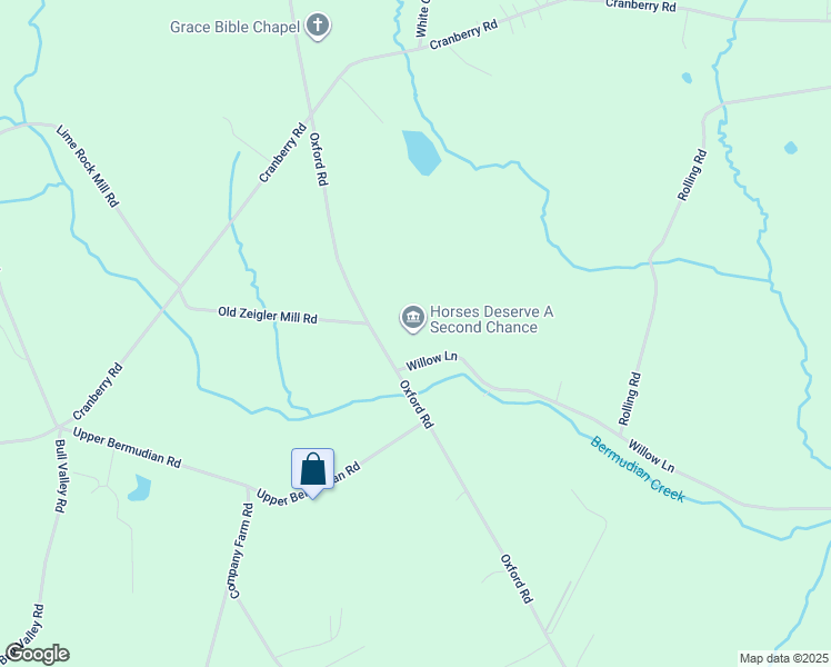 map of restaurants, bars, coffee shops, grocery stores, and more near 5271 Oxford Road in Gardners