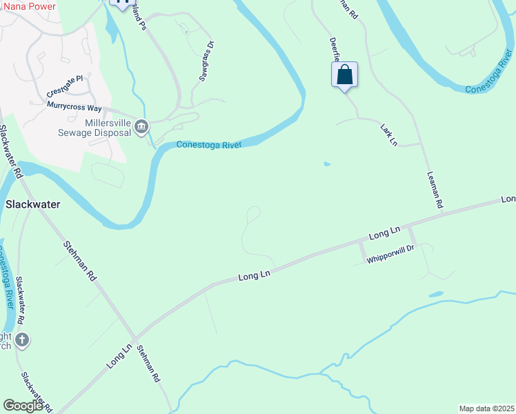 map of restaurants, bars, coffee shops, grocery stores, and more near 44 Hershey Lane in Lancaster