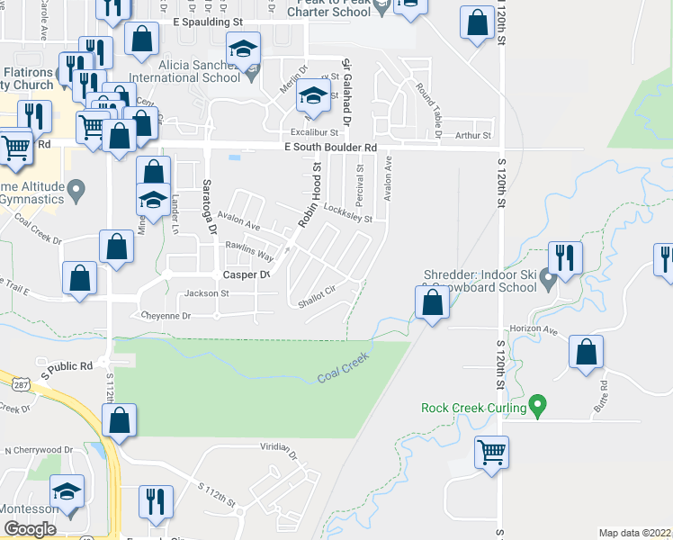 map of restaurants, bars, coffee shops, grocery stores, and more near 626 Avalon Ave in Lafayette