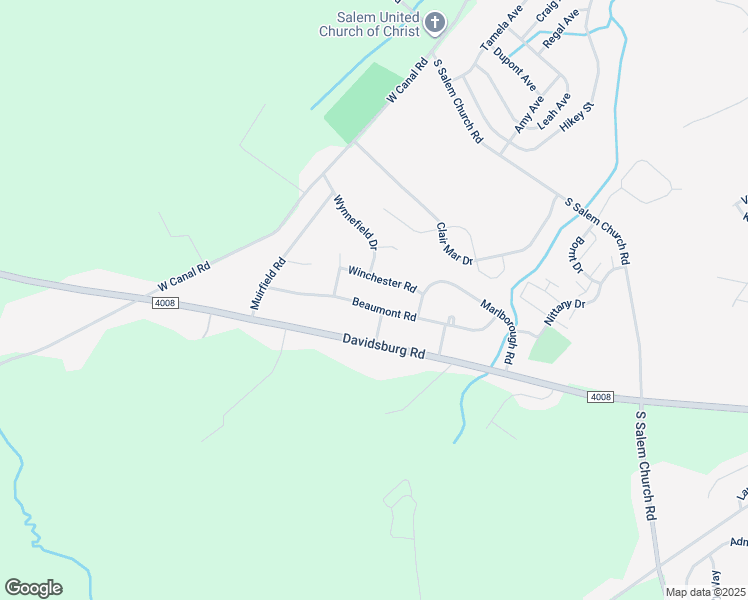 map of restaurants, bars, coffee shops, grocery stores, and more near 4340 Beaumont Rd in Dover