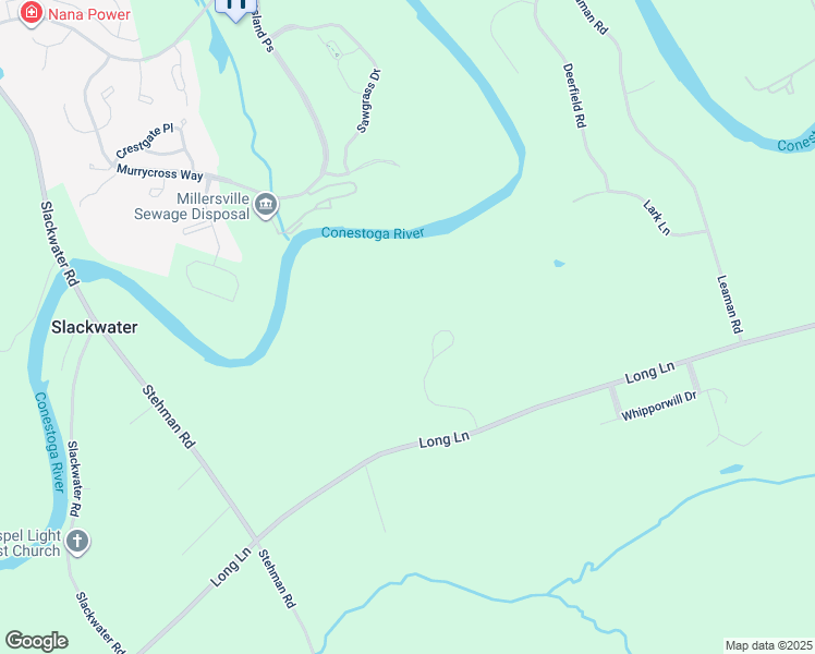 map of restaurants, bars, coffee shops, grocery stores, and more near 35 Hershey Lane in Conestoga